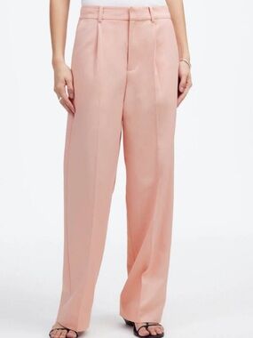 NWT Madewell Slouchy Straight Pants in Brushed Twill | sz 8